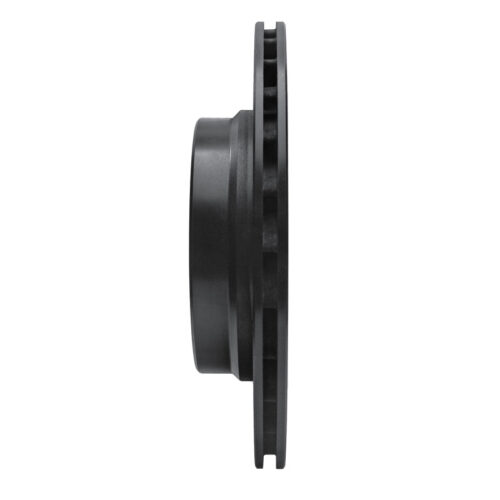 R1 Concepts for 95-99 BMW M3 E36 Left Rear Drilled & Slotted Black Brake Rotor - Image 3