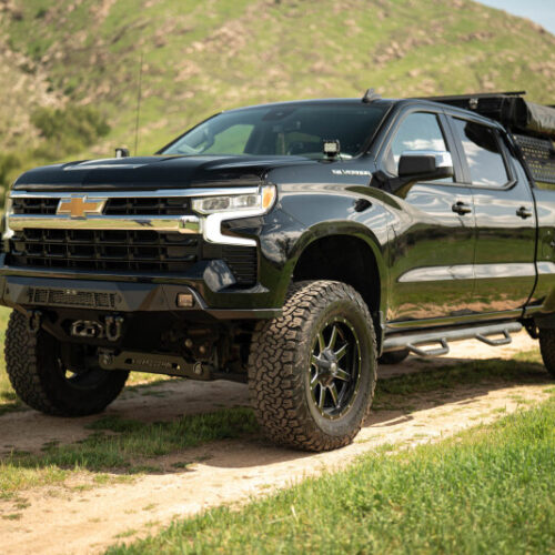 DV8 Offroad 2022+ Chevrolet Silverado 1500 Offroad Spec Series Front Bumper w/ Winch - Image 10