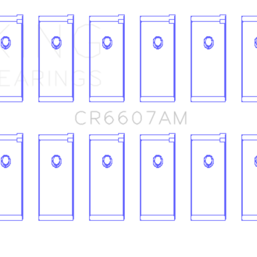 King Engine Bearings Datsun L28 Connecting Rod Bearing Set - Size STD
