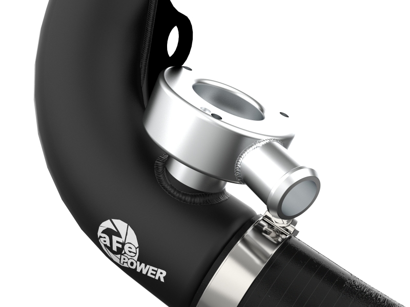 aFe Power BladeRunner 2 1/2in Intercooler Hot Side Charge Pipe 18-21 Jeep Wrangler JL L4-2.0L (t) - Black - Image 6