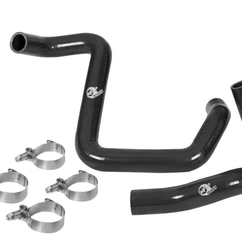 aFe Power BladeRunner Silicone Radiator Hose Kit 12-18 Jeep Wrangler (JK) V6 3.6L - Black - Image 2