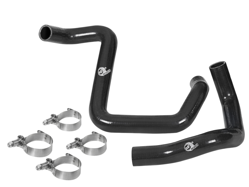 aFe Power BladeRunner Silicone Radiator Hose Kit 12-18 Jeep Wrangler (JK) V6 3.6L - Black - Image 2