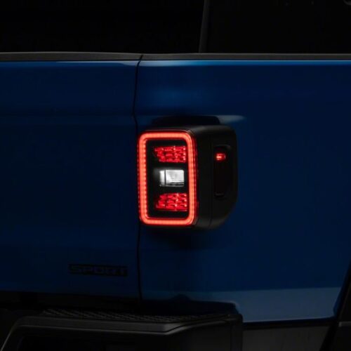 Raxiom for 2020-2023 Jeep Gladiator JT LED Tail Lights- Black Housing (Smoked Lens) - Image 6