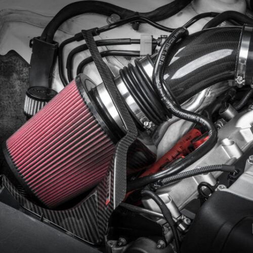 APR 10-16 Audi S4/S5/14-17 Audi Q5/SQ5 (B8) 3.0T Open Carbon Fiber Intake System - Image 9