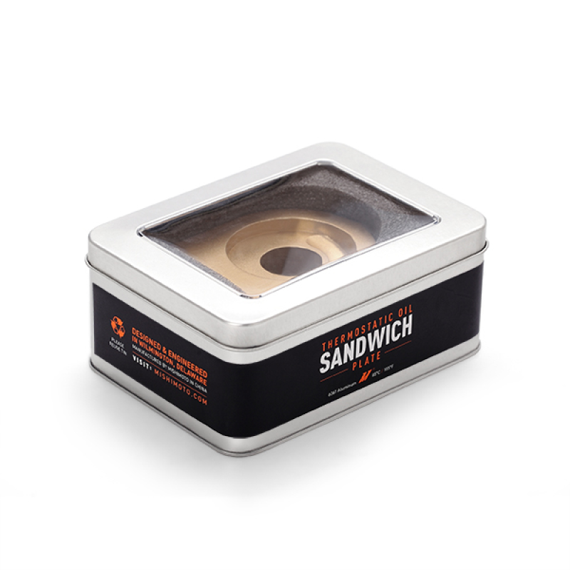 Mishimoto Silver M20 Oil Sandwich Plate - Image 9