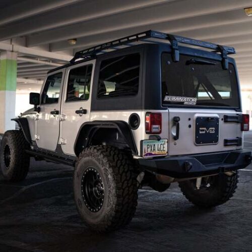 DV8 Offroad 07-18 Jeep Wrangler JK Short Roof Rack - Image 3