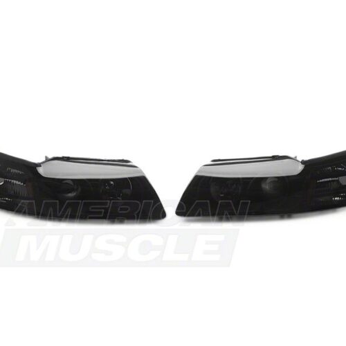 Raxiom for 1999-2004 Ford Mustang Axial Series Projector Headlights- Black Housing (Smoked Lens) - Image 5