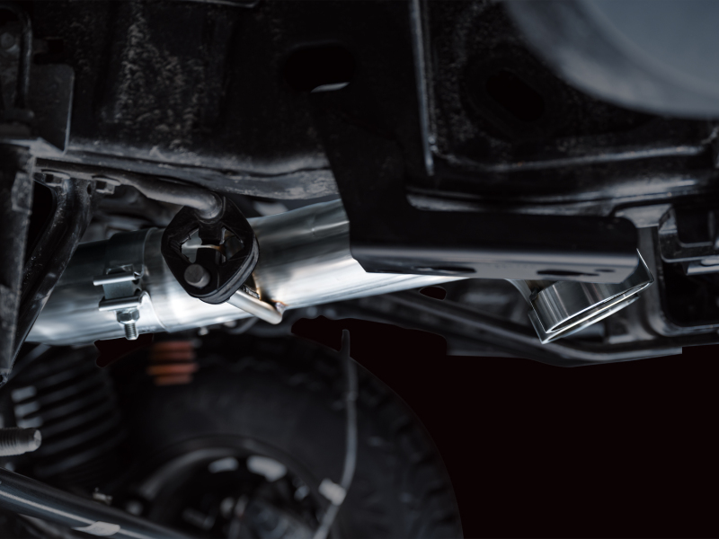 AWE Tuning Cat-Back SwitchPath Exhaust (No Tips) for 22-24 Ford Bronco Raptor 4WD Dual BashGuards - Image 6