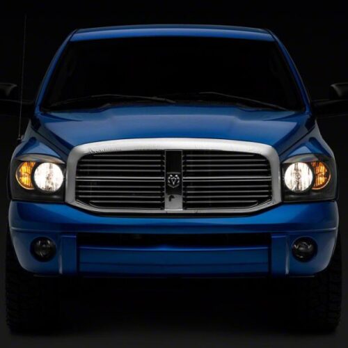 Raxiom for 2006-2008 Dodge RAM 1500 Axial Series Euro Headlights- Black Housing- Clear Lens - Image 8