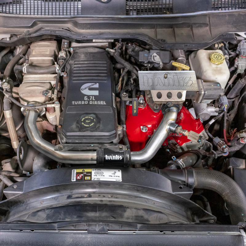 Banks Power 19-24 Ram 3500/4500/5500 6.7L Diesel Monster-Ram Intake System w/Fuel Line - Natural - Image 3