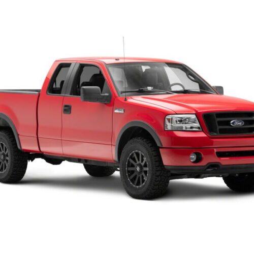 Raxiom for 2004-2008 Ford F-150 Axial Series Projector Headlights- Chrome Housing- Clear Lens - Image 3