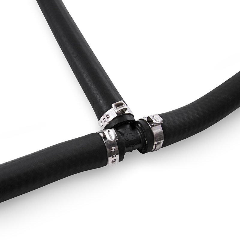 Mishimoto Baffled Oil Catch Can Kit - Black for 2016+ Chevrolet Camaro 2.0T - Image 6