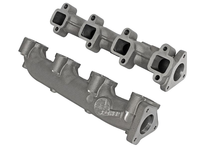 aFe Power BladeRunner Ported Ductile Iron Exhaust Manifold 01-16 GM Diesel Trucks V8-6.6L (td) - Image 2