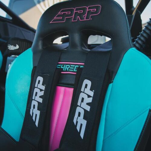 PRP XCR Suspension Seats Kit for Can-Am Maverick X3 (Pair) - Black & Gray - Image 3