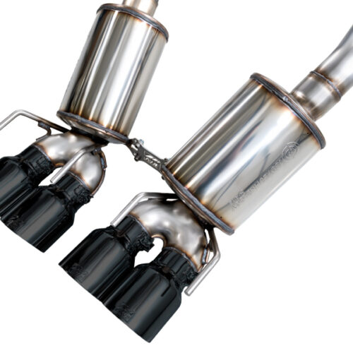 AWE Tuning Touring Edition Axle-Back Exhaust w/ Diamond Black Tips for C6 Chevrolet Corvette Z06/ZR1 - Image 9
