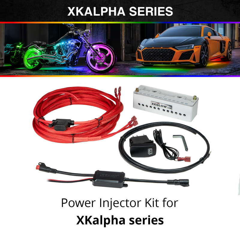 XK Glow XKmax 2x30in FIber Optic Light Strip Kit - Image 3