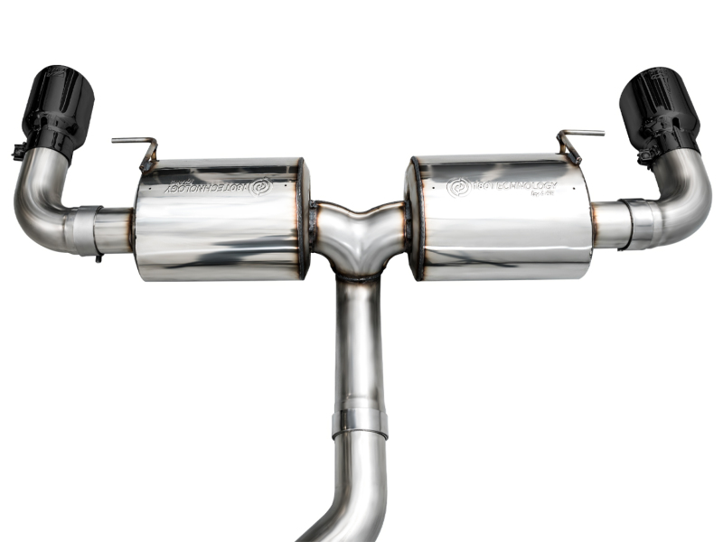 AWE Tuning Axle-Back Exhaust - Diamond Black for AWE 19-23 BMW 330i / 21-23 BMW 430i Base G2X Touring (Excl. Conv) - Image 8