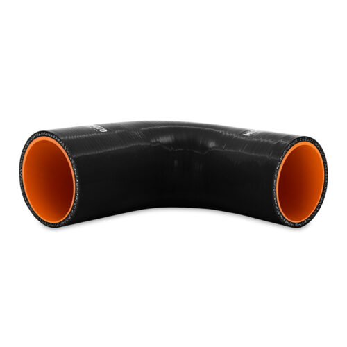 Alternative view of Mishimoto Silicone Reducer Coupler 90 Degree 2.75in to 3in - Black