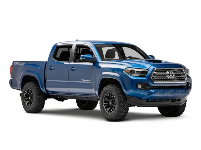 Raxiom for 2016-2023 Toyota Tacoma w/ Factory Halogen DRL LED Headlights- Black Housing (Clear Lens) - Image 4