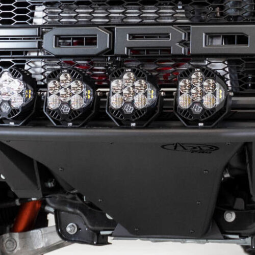 Alternative view of Addictive Desert Designs for 17-20 Ford Raptor Pro Add-On Light Hoop - Hammer Black
