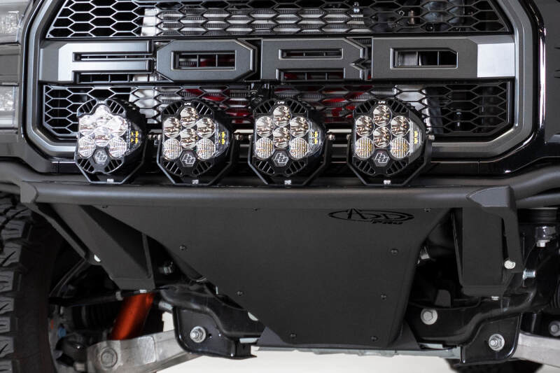 Addictive Desert Designs for 17-20 Ford Raptor Pro Add-On Light Hoop - Hammer Black - Image 2