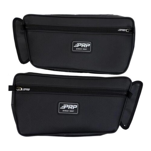 PRP 2020+ Yamaha Wolverine RMAX Front Door Bags - Black (Pair)