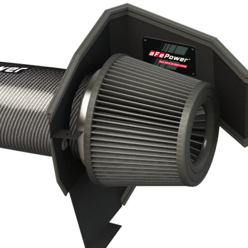 aFe Power Magnum FORCE Carbon Fiber Stage 2 Track Series Pro Dry S CAIS - 11-18 Dodge Challenger V8 - Image 6