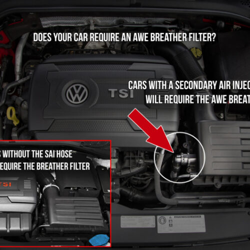 AWE Tuning S-FLO Breather Filter VW/Audi 2.0T