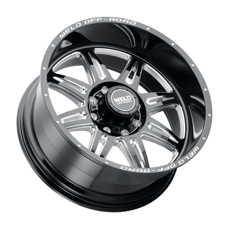 Weld W13200017475 Cheyenne W132 Series 20x10 / 8x170 BP / -18 Offset / 4.75 BS / 125.1 Bore - Gloss Black MIL - Image 3