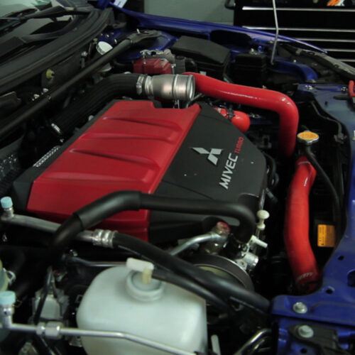 Alternative view of Mishimoto Silicone Hose Kit for Mitsubishi EVO X Red