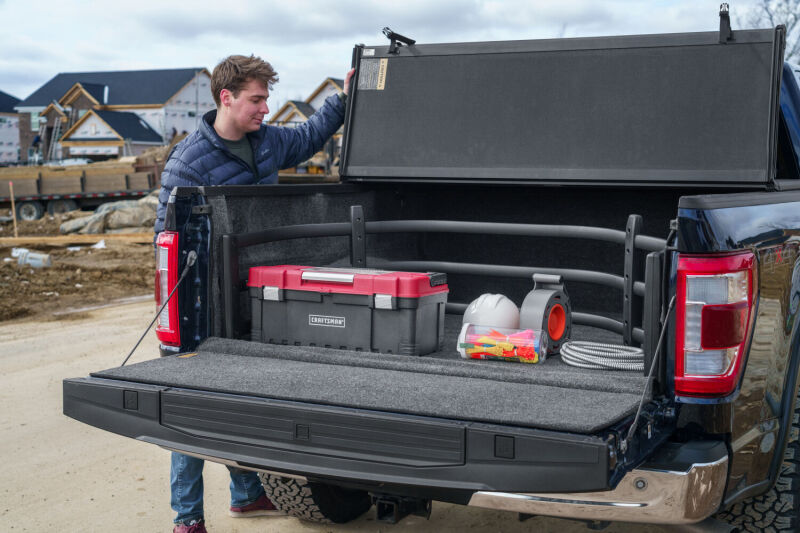AMP Research BedXtender HD Sport - Black (Optional No-Drill Brkt 74602-01A) for 04-22 Ford F-150 - Image 3