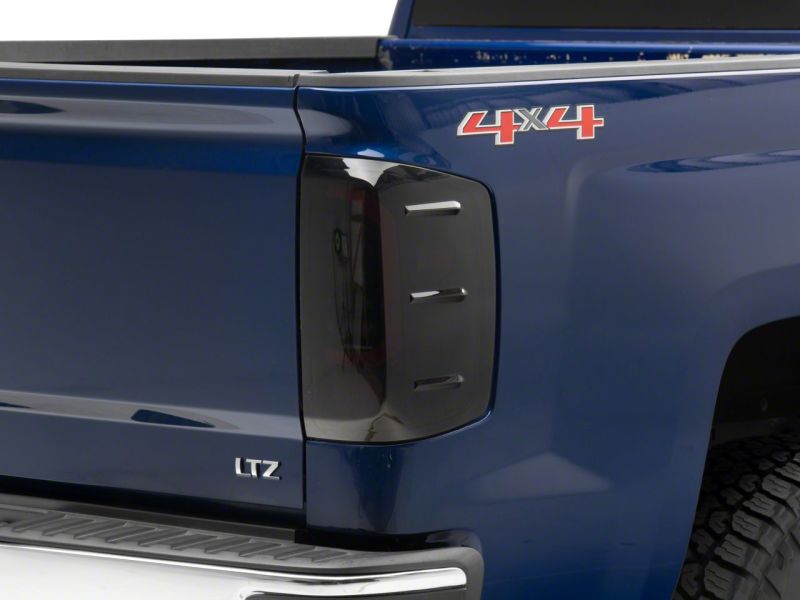 Raxiom for 2014-2018 Chevrolet Silverado 1500 Axial Series LED Tail Lights- Black Housing (Smoked Lens) - Image 8