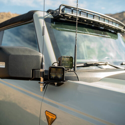 DV8 Offroad 2021 Ford Bronco A Pillar Dual Light Pod Drop Mounts - Image 10