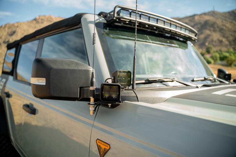DV8 Offroad 2021 Ford Bronco A Pillar Dual Light Pod Drop Mounts - Image 10