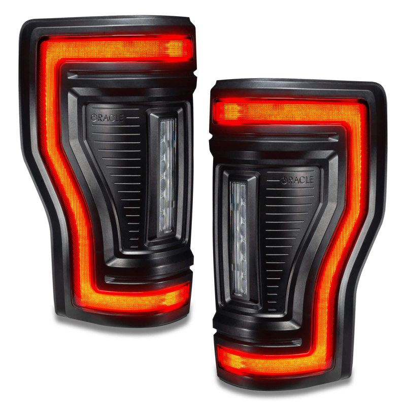 Oracle Lighting 17-22 Ford F-250/350 (Black Series) Flush Mount LED Tail Lights - Image 4