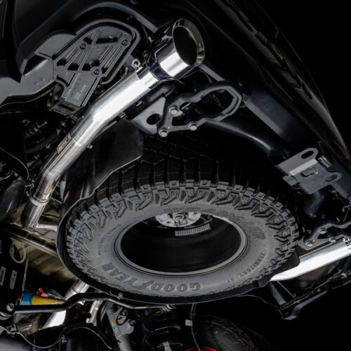 AWE Tuning Cat-Back Exhaust - Chrome Silver Tips for 2021 RAM 1500 TRX 0FG - Image 6