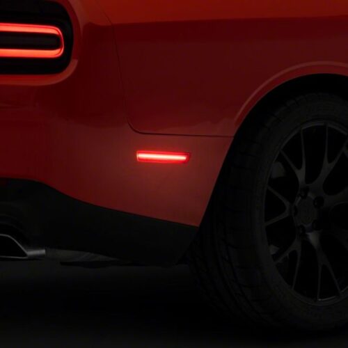 Alternative view of Raxiom for 2015-2023 Dodge Challenger Excluding Widebody Axial Series LED Side Marker Lights- Clear