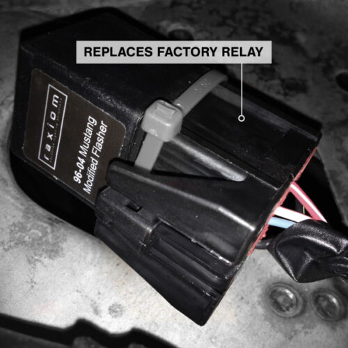 Raxiom for 1996-2004 Ford Mustang Excluding 99-01 Cobra Modified Turn Signal Flasher V1 - Image 4