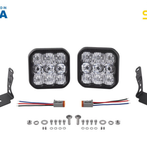 Diode Dynamics SS5 LED Pod Pro - White Combo (Pair) - Image 2