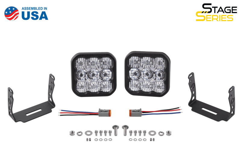 Diode Dynamics SS5 LED Pod Pro - White Combo (Pair) - Image 2