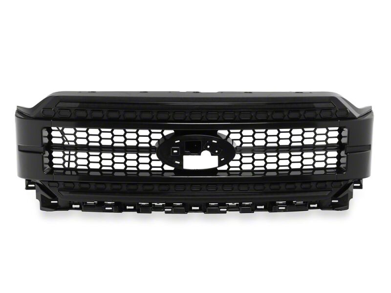 Raxiom for 2021-2023 Ford F-150/ Exc.Raptor CXR Series LED Upper Replacement Grille with White DRL- Black - Image 5