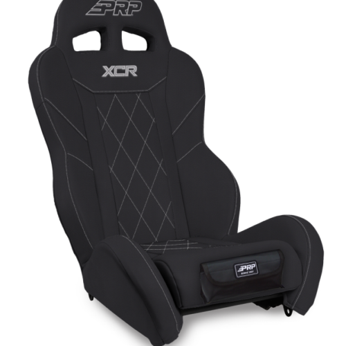 PRP XCR Suspension Seat - Black w Diamond Stitch/Front Pocket