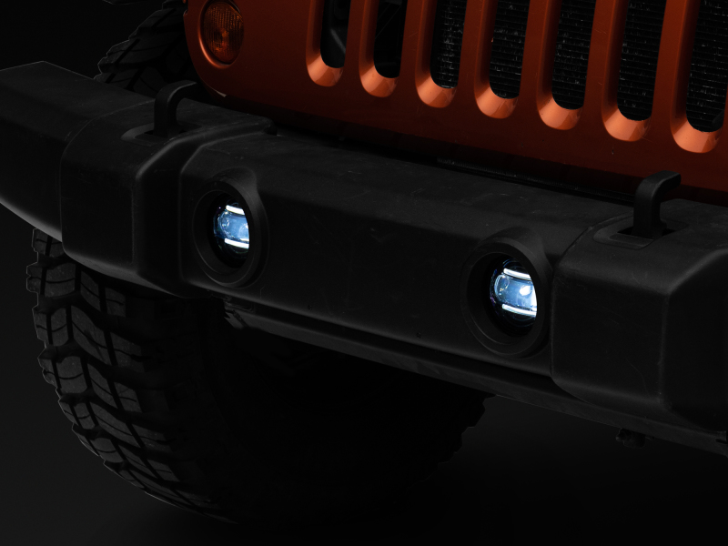 Raxiom for 2007-2022 Jeep Wrangler JK/JL Axial Series LED Fog Lights - Image 4