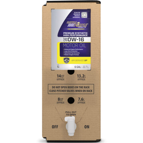 Alternative view of Royal Purple High Performance Ultra-Low Viscosity 0W16 Motor Oil - 6 Gallon Bag-In-Box