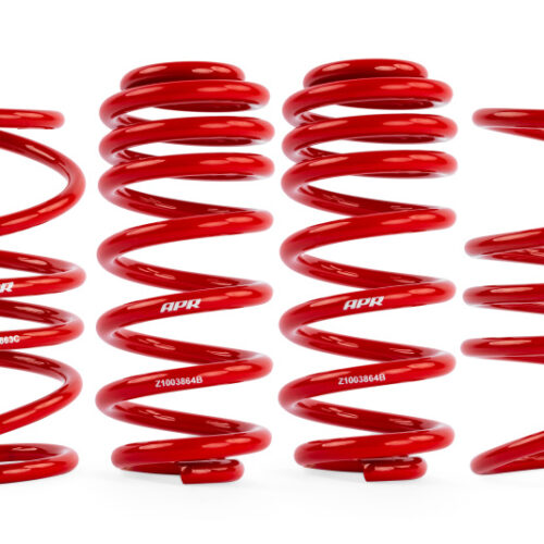 APR 22-26 Volkswagen Golf R (MK8) Roll-Control Lowering Springs - Red - Image 3