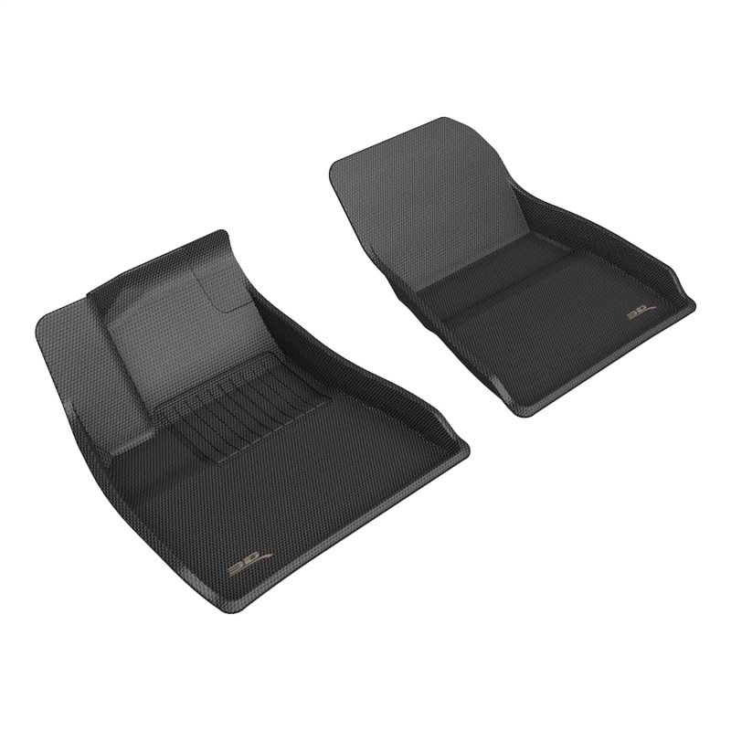 3D MAXpider 2024+ Tesla Model 3 Kagu 1st Row Floormat - Black - Image 5