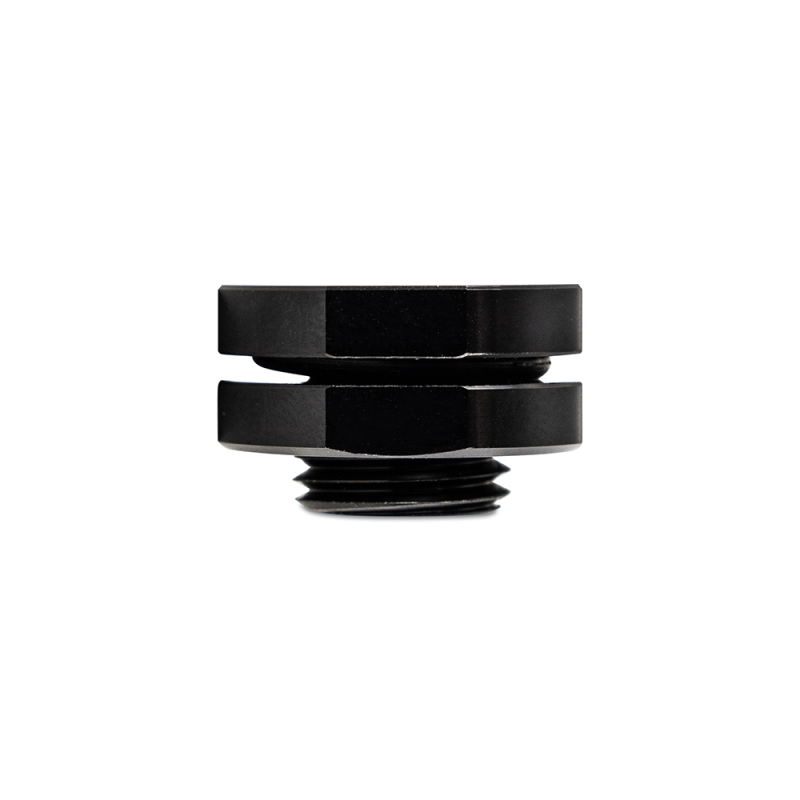 Mishimoto 1/8in NPT CNC-Machined Nozzle Mount Adapter - Black - Image 4