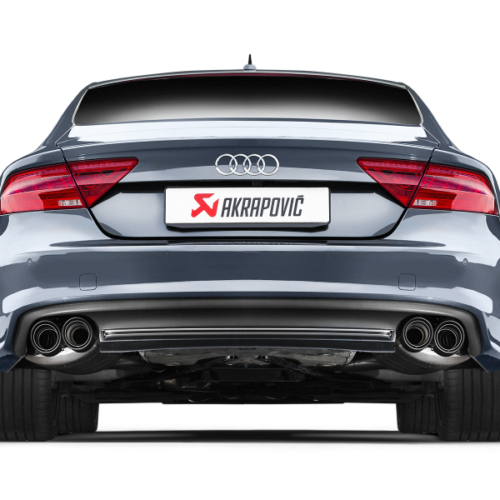 Akrapovic Evolution Line Cat Back (Titanium) w/ Carbon Tips for 13-17 Audi S6 Avant/Limousine (C7) - Image 8