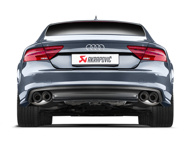 Akrapovic Evolution Line Cat Back (Titanium) w/ Carbon Tips for 13-17 Audi S6 Avant/Limousine (C7) - Image 8
