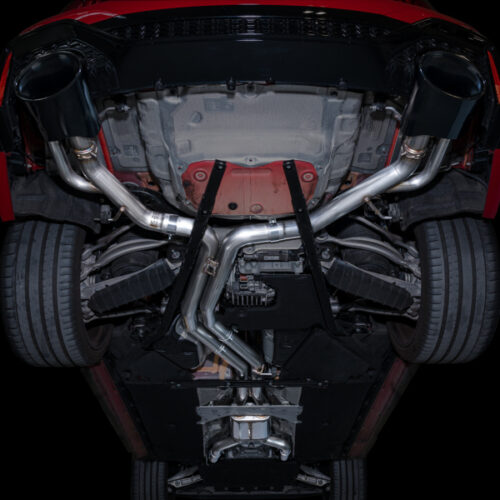 AWE Tuning SwitchPath Cat-Back Exhaust - Diamond Black Tips for 21-23 Audi C8 RS6/RS7 - Image 3